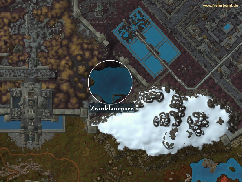 Zornklauensee (Rageclaw Lake) Landmark WoW World of Warcraft 