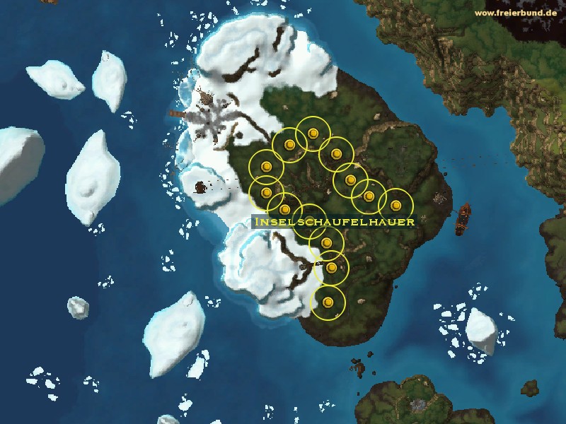 Inselschaufelhauer (Island Shoveltusk) Monster WoW World of Warcraft 