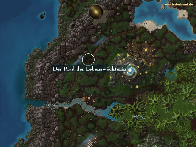 Der Pfad der Lebenswächterin (The Path of the Lifewarden) Landmark WoW World of Warcraft 