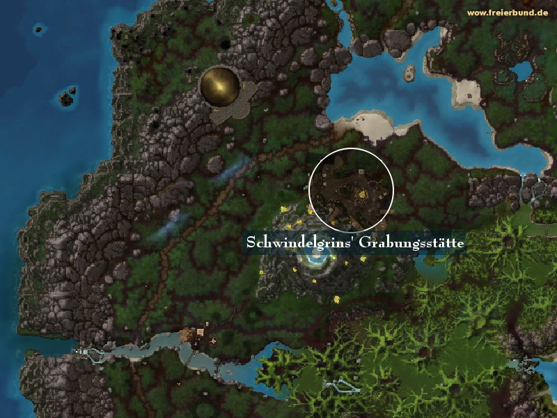 Schwindelgrins' Grabungsstätte (Swindlegrin's Dig) Landmark WoW World of Warcraft 