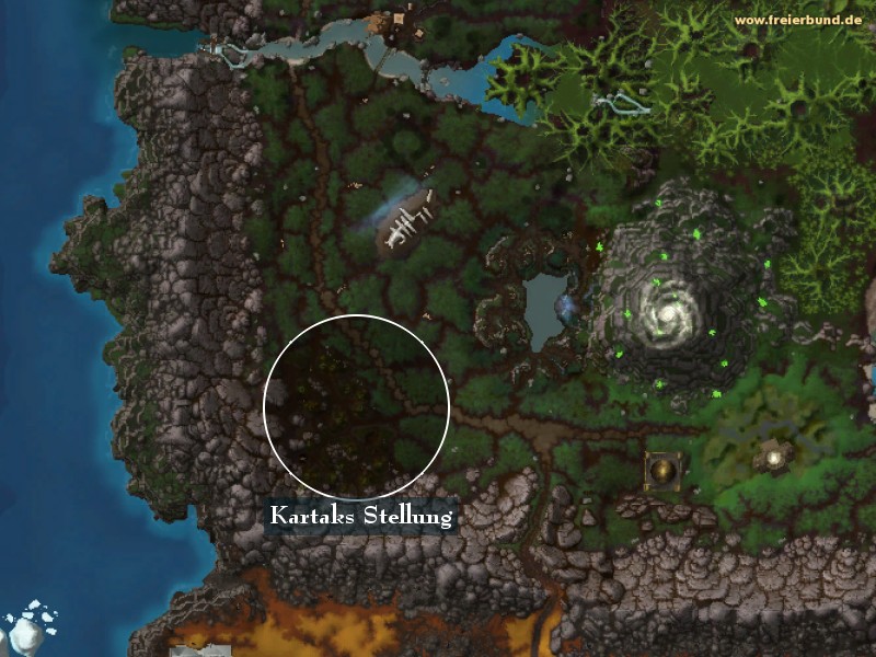 Kartaks Stellung (Kartak's Hold) Landmark WoW World of Warcraft 