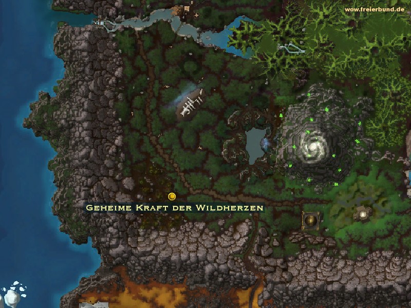 Geheime Kraft der Wildherzen (Secret Strength of the Frenzyheart) Quest-Gegenstand WoW World of Warcraft 