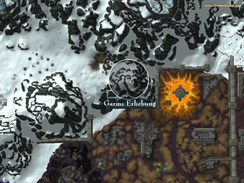 Garms Erhebung (Garm's Rise) Landmark WoW World of Warcraft 