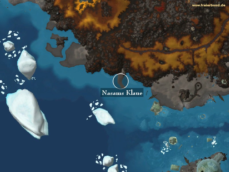 Nasams Klaue (Nasam's Talon) Landmark WoW World of Warcraft 