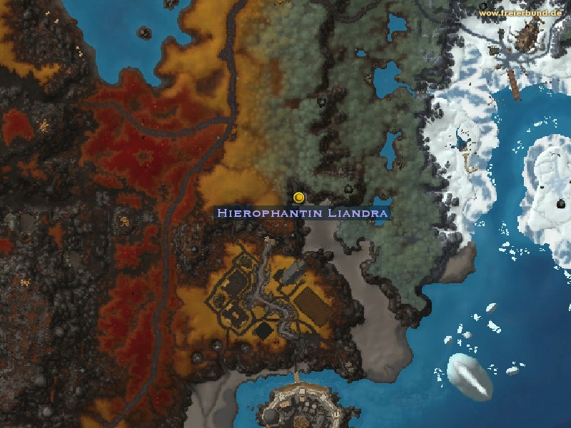 Hierophantin Liandra (Hierophant Liandra) Quest NSC WoW World of Warcraft 