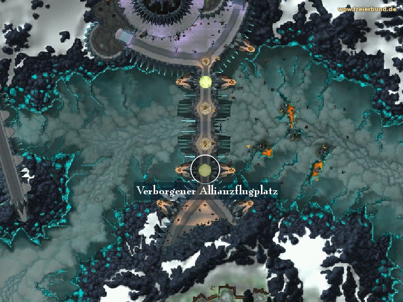 Verborgener Allianzflugplatz (Hidden Alliance Airport) Landmark WoW World of Warcraft 