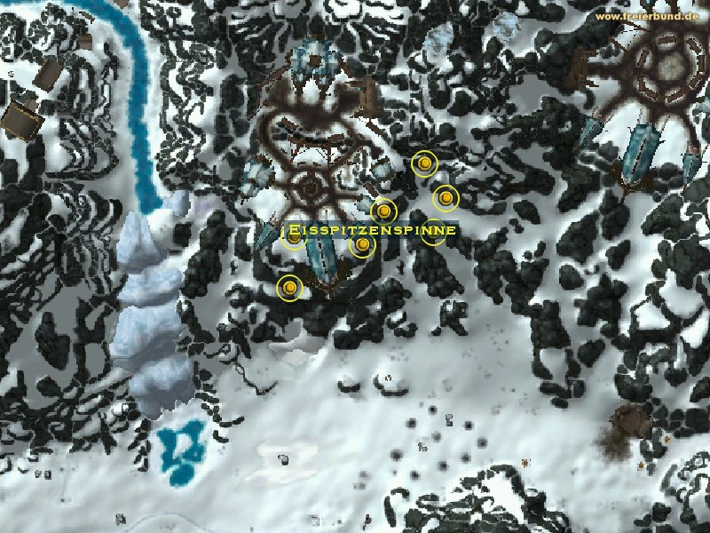 Eisspitzenspinne (Icetip Crawler) Monster WoW World of Warcraft 