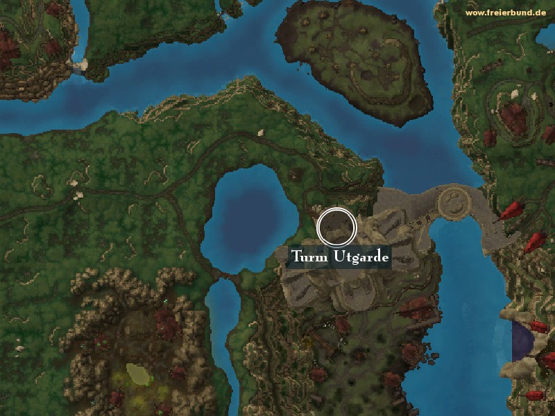 Turm Utgarde (Utgarde Pinnacle) Landmark WoW World of Warcraft 