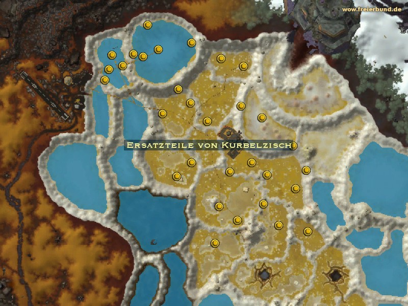 Ersatzteile von Kurbelzisch (Fizzcrank Spare Parts) Quest-Gegenstand WoW World of Warcraft 
