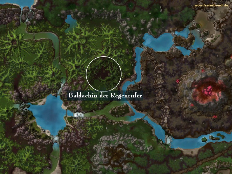 Baldachin der Regenrufer (Rainspeaker Canopy) Landmark WoW World of Warcraft 