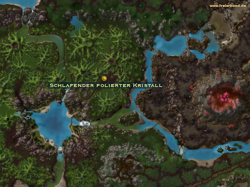 Schlafender polierter Kristall (Dormant Polished Crystal) Quest-Gegenstand WoW World of Warcraft 