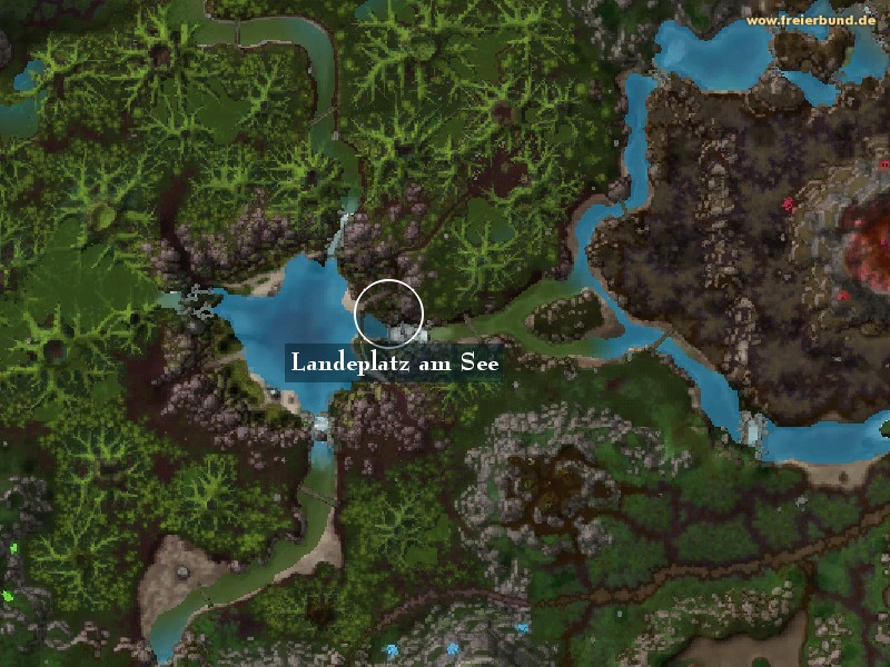 Landeplatz am See (Lakeside Landing) Landmark WoW World of Warcraft 