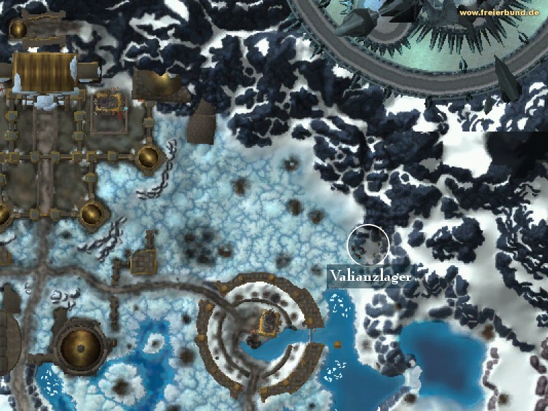 Valianzlager (Valiance Landing Camp) Landmark WoW World of Warcraft 