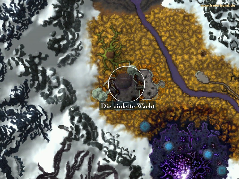 Die violette Wacht (Violet Stand) Landmark WoW World of Warcraft 