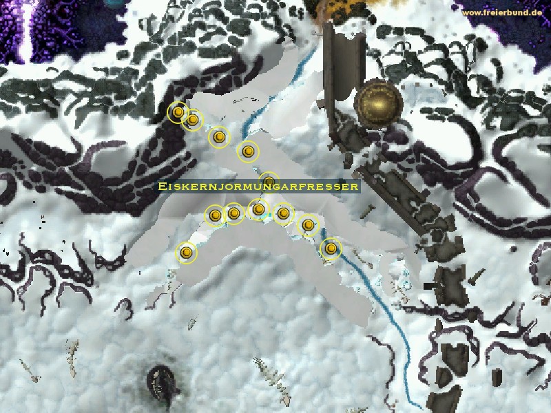 Eiskernjormungarfresser (Ice Heart Jormungar Feeder) Monster WoW World of Warcraft 