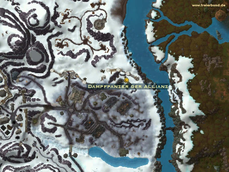 Dampfpanzer der Allianz (Alliance Steam Tank) Quest-Gegenstand WoW World of Warcraft 