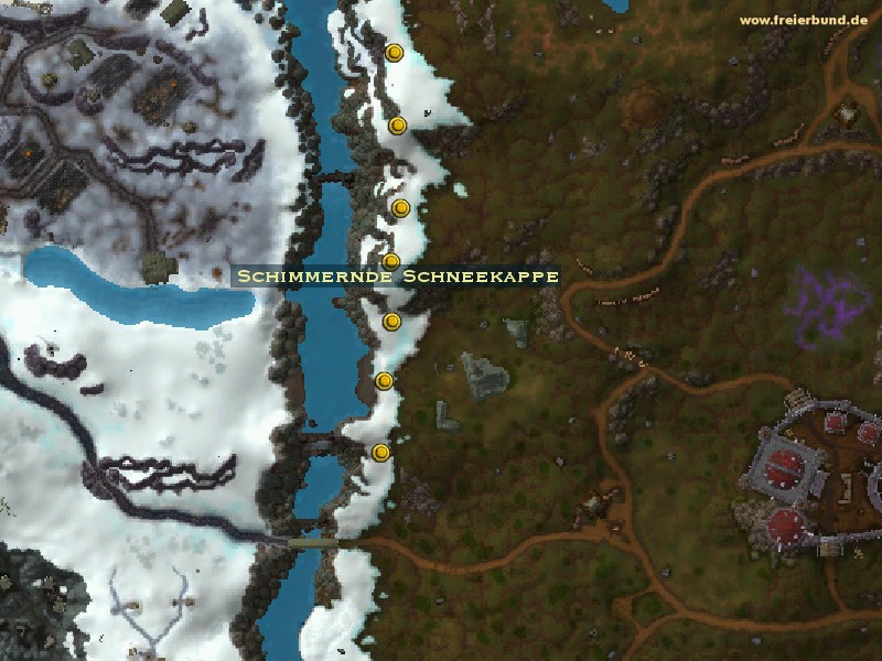 Schimmernde Schneekappe (Shimmering Snowcap) Quest-Gegenstand WoW World of Warcraft 