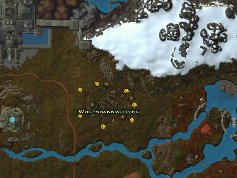Wolfsbannwurzel (Wolfsbane Root) Quest-Gegenstand WoW World of Warcraft 