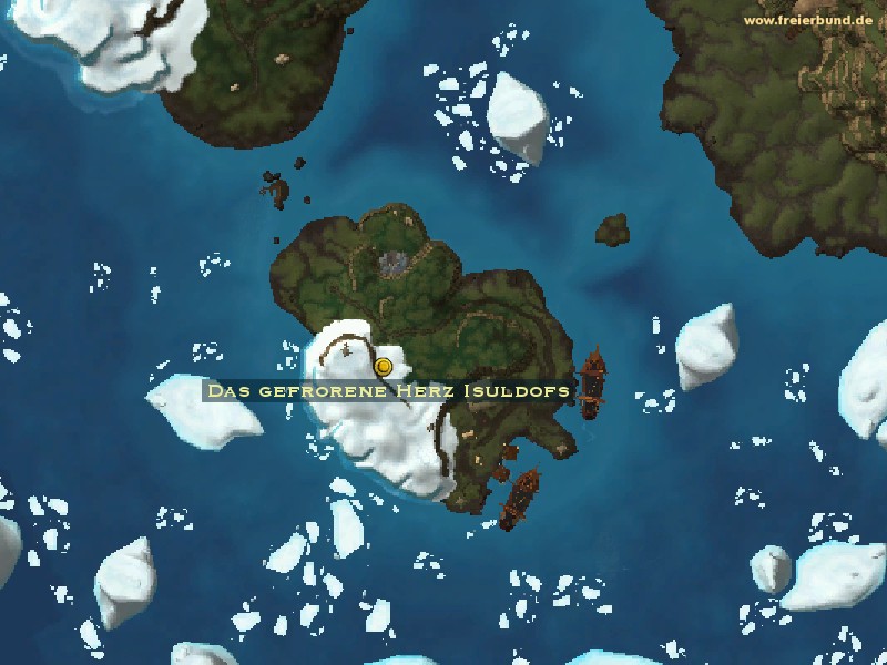 Das gefrorene Herz Isuldofs (The Frozen Heart of Isuldof) Quest-Gegenstand WoW World of Warcraft 