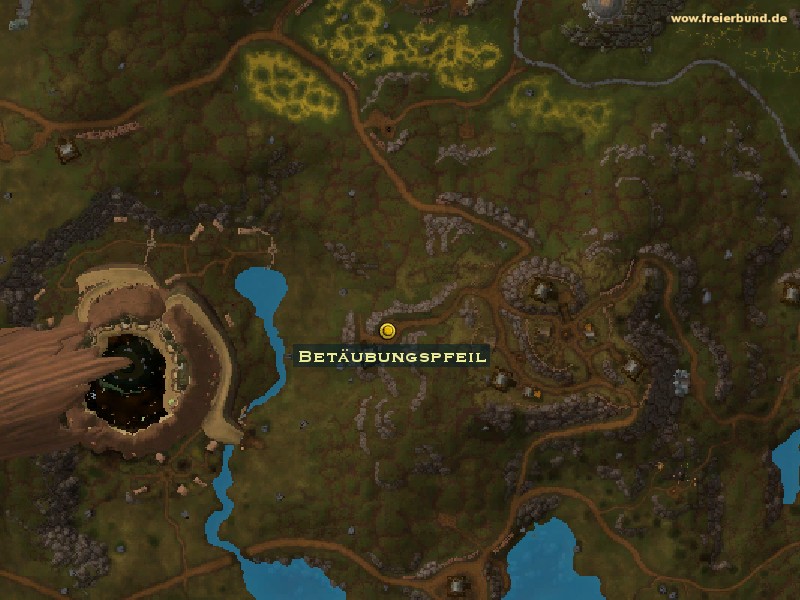Betäubungspfeil (Tranquilizer Dart) Quest-Gegenstand WoW World of Warcraft 
