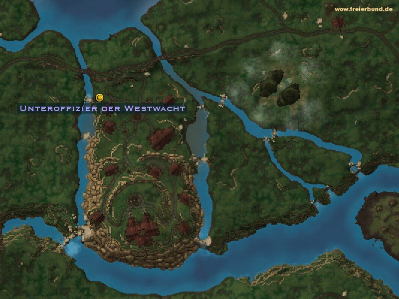 Unteroffizier der Westwacht (Westguard Sergeant) Quest NSC WoW World of Warcraft 