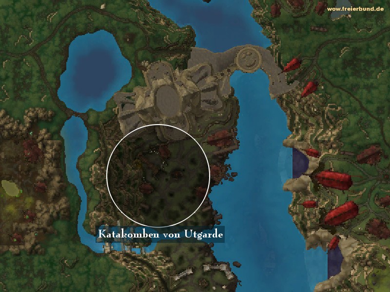 Katakomben von Utgarde (Utgarde Catacombs) Landmark WoW World of Warcraft 