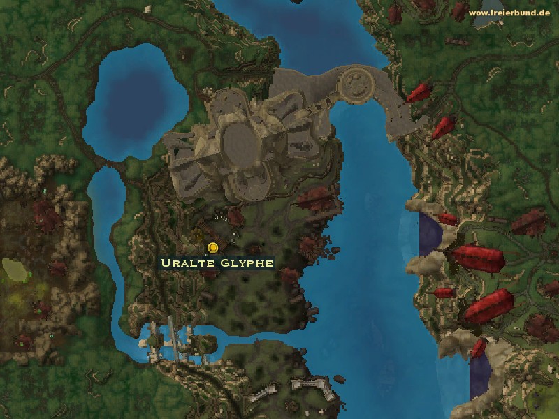 Uralte Glyphe (Ancient Cipher) Quest-Gegenstand WoW World of Warcraft 