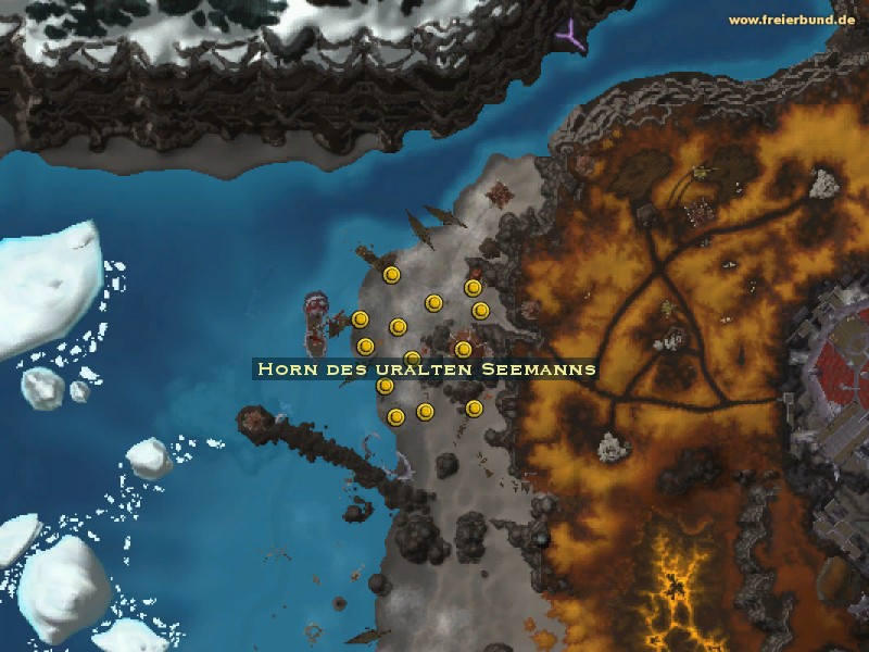 Horn des uralten Seemanns (Horn of the Ancient Mariner) Quest-Gegenstand WoW World of Warcraft 