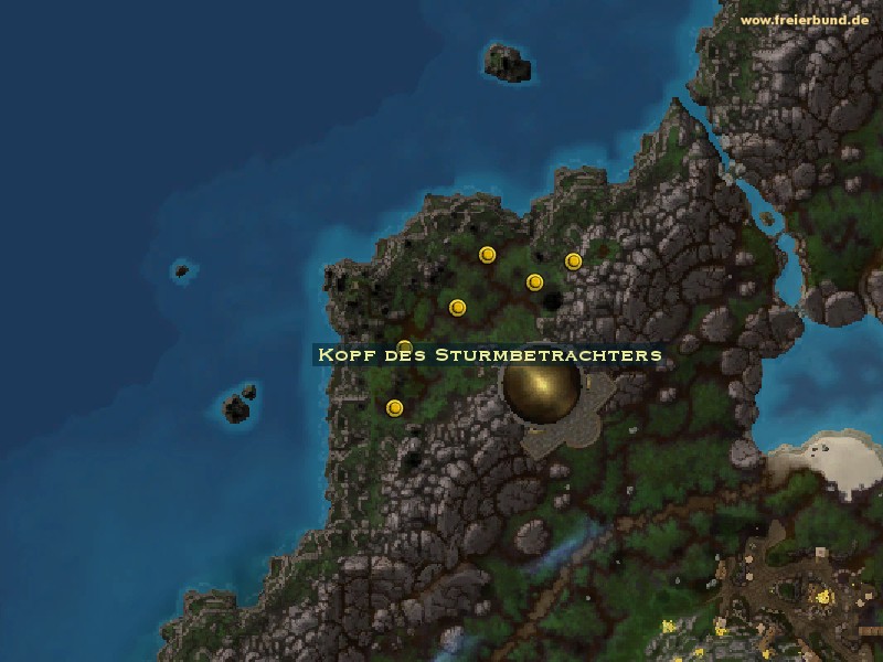 Kopf des Sturmbetrachters (Stormwatcher's Head) Quest-Gegenstand WoW World of Warcraft 