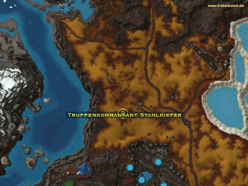 Truppenkommandant Stahlkiefer (Force-Commander Steeljaw) Monster WoW World of Warcraft 
