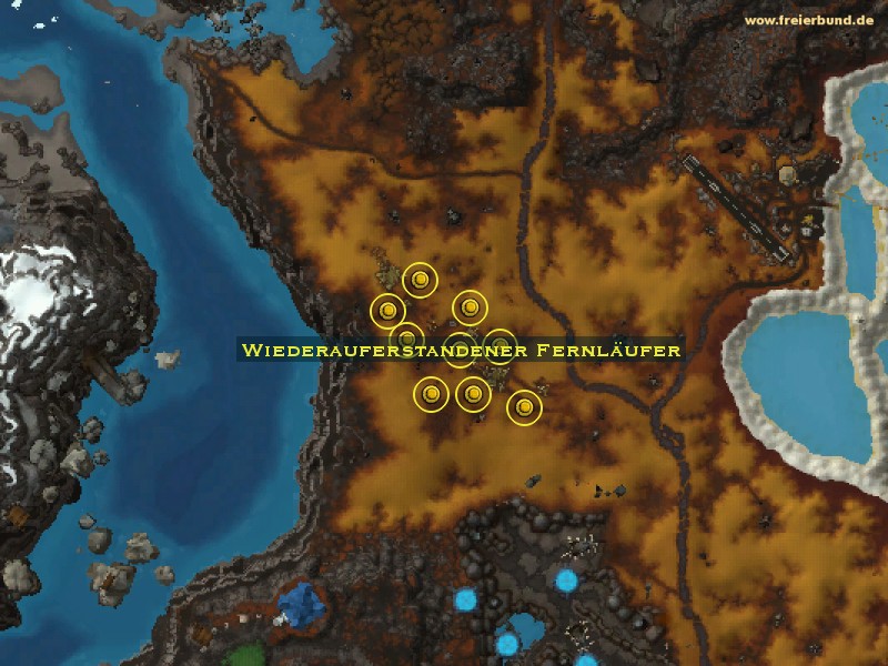 Wiederauferstandener Fernläufer (Risen Longrunner) Monster WoW World of Warcraft 
