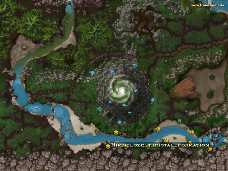 Himmelszeltkristallformation (Skyreach Crystal Cluster) Quest-Gegenstand WoW World of Warcraft 