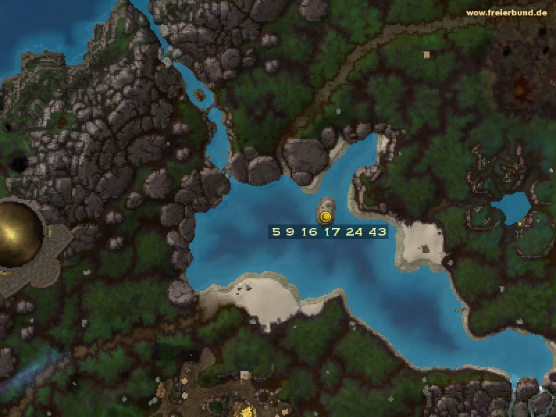 5 9 16 17 24 43 (5 9 16 17 24 43) Quest-Gegenstand WoW World of Warcraft 