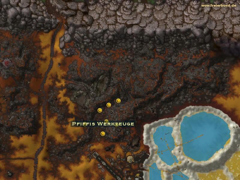 Pfiffis Werkzeuge (Crafty's Stuff) Quest-Gegenstand WoW World of Warcraft 