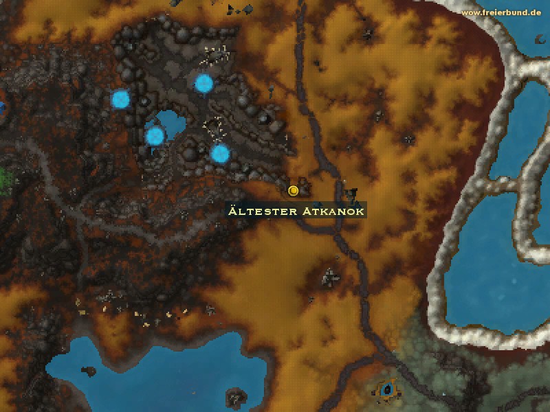 Ältester Atkanok (Elder Atkanok) Quest-Gegenstand WoW World of Warcraft 