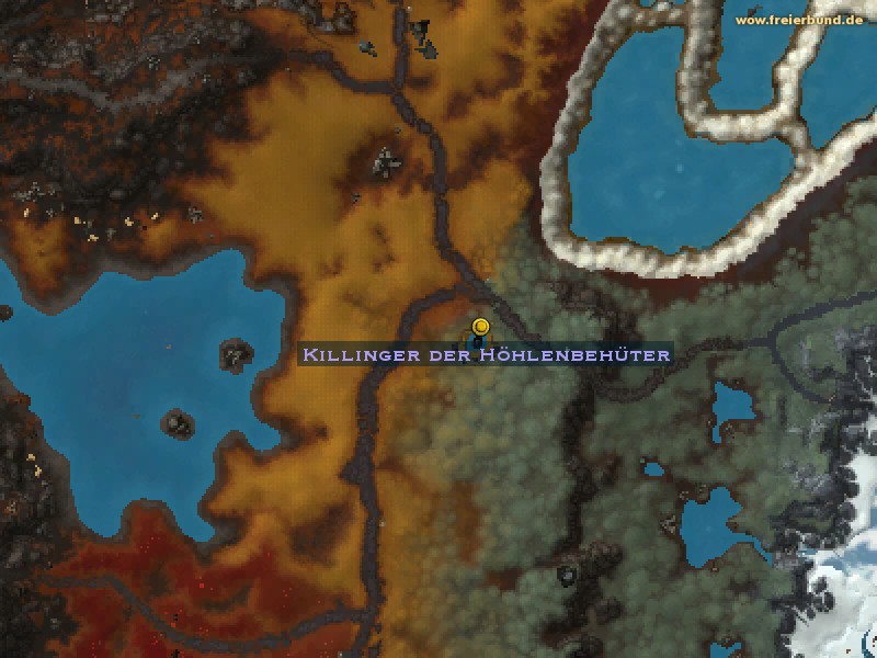 Killinger der Höhlenbehüter (Killinger the Den Watcher) Quest NSC WoW World of Warcraft 