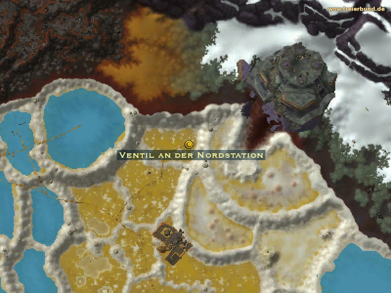 Ventil an der Nordstation (Valve at the North Point Station) Quest-Gegenstand WoW World of Warcraft 