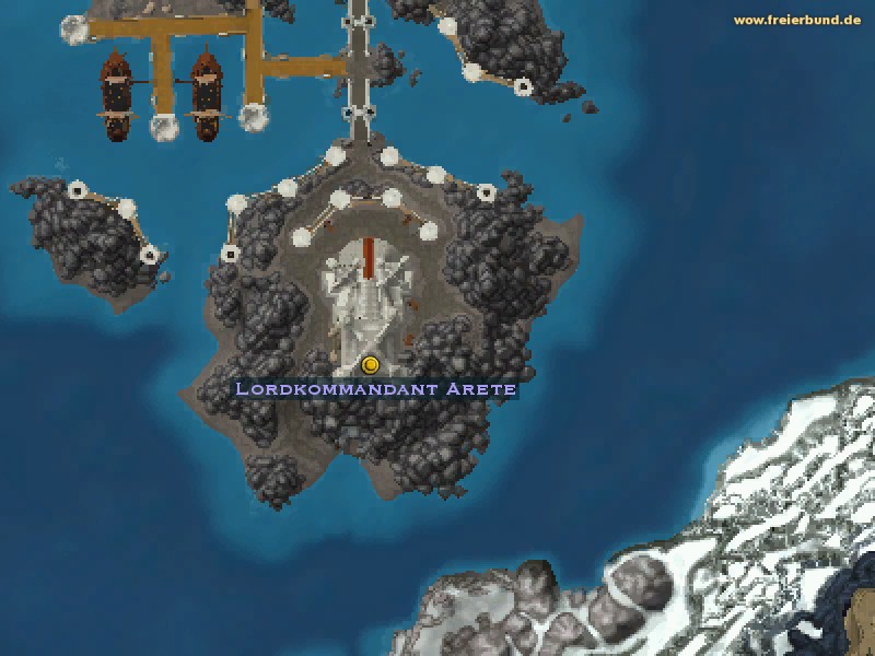 Lordkommandant Arete (Lord-Commander Arete) Quest NSC WoW World of Warcraft 