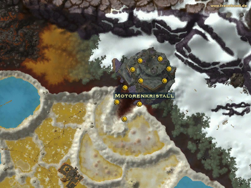 Motorenkristall (Engine-Core Crystal) Quest-Gegenstand WoW World of Warcraft 