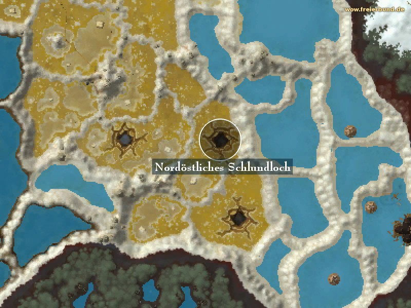 Nordöstliches Schlundloch (Northeastern Sinkhole) Landmark WoW World of Warcraft 