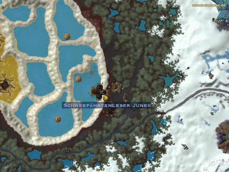 Schneefährtenleser Junek (Snow Tracker Junek) Quest NSC WoW World of Warcraft 
