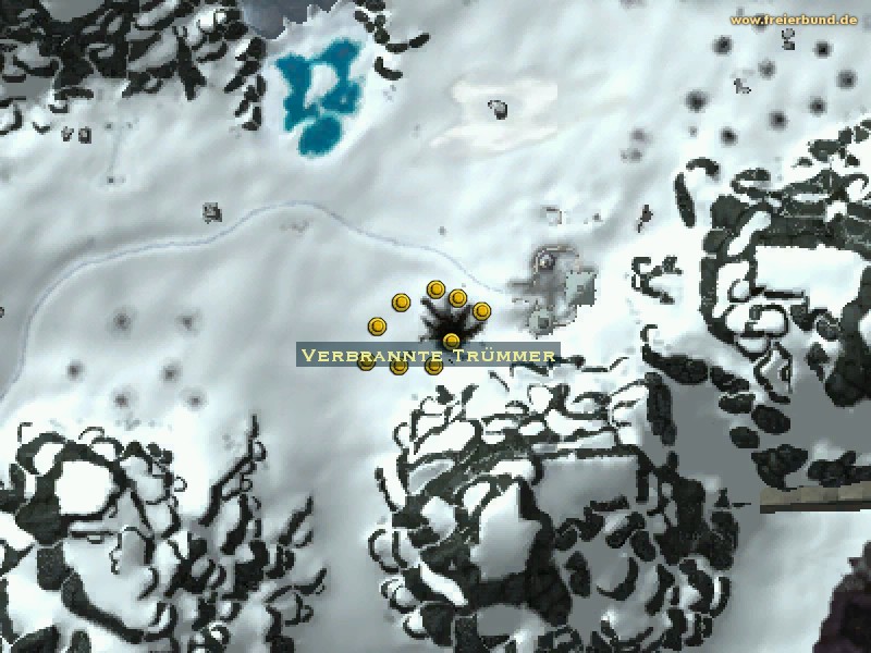 Verbrannte Trümmer (Charred Wreckage) Quest-Gegenstand WoW World of Warcraft 