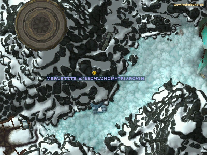 Verletzte Eisschlundmatriarchin (Injured Icemaw Matriarch) Quest NSC WoW World of Warcraft 