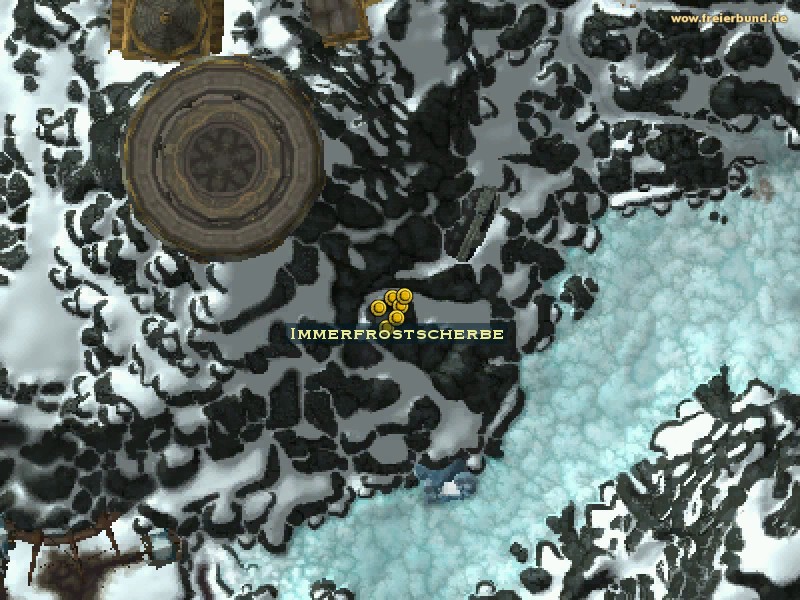 Immerfrostscherbe (Everfrost Shard) Quest-Gegenstand WoW World of Warcraft 
