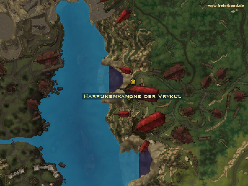 Harpunenkanone der Vrykul (Vrykul Harpoon Gun) Quest-Gegenstand WoW World of Warcraft 