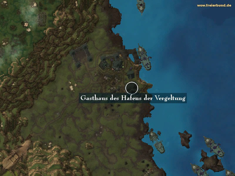 Gasthaus des Hafens der Vergeltung (Vengeance Landing Inn) Landmark WoW World of Warcraft 