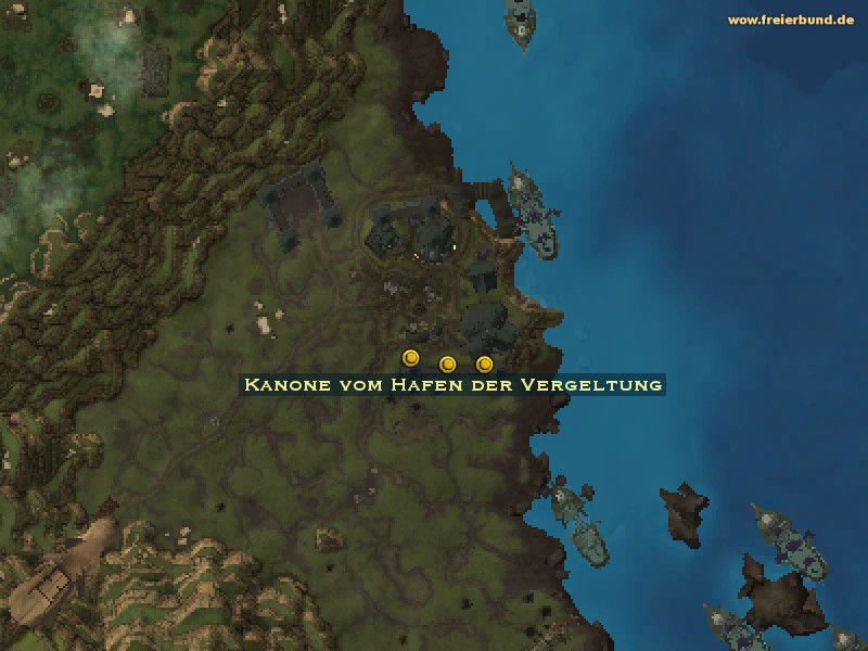 Kanone vom Hafen der Vergeltung (Vengeance Landing Cannon) Quest-Gegenstand WoW World of Warcraft 