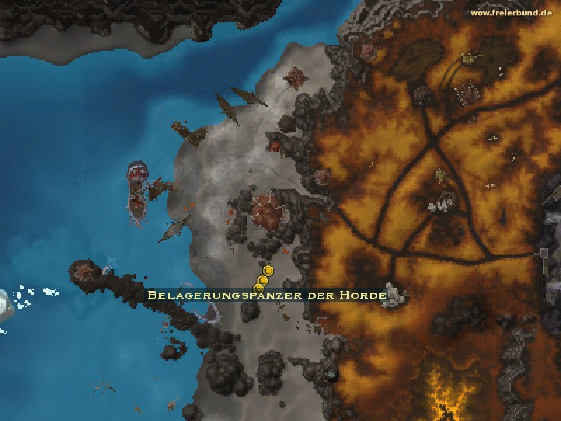 Belagerungspanzer der Horde (Horde Siege Tank) Quest-Gegenstand WoW World of Warcraft 
