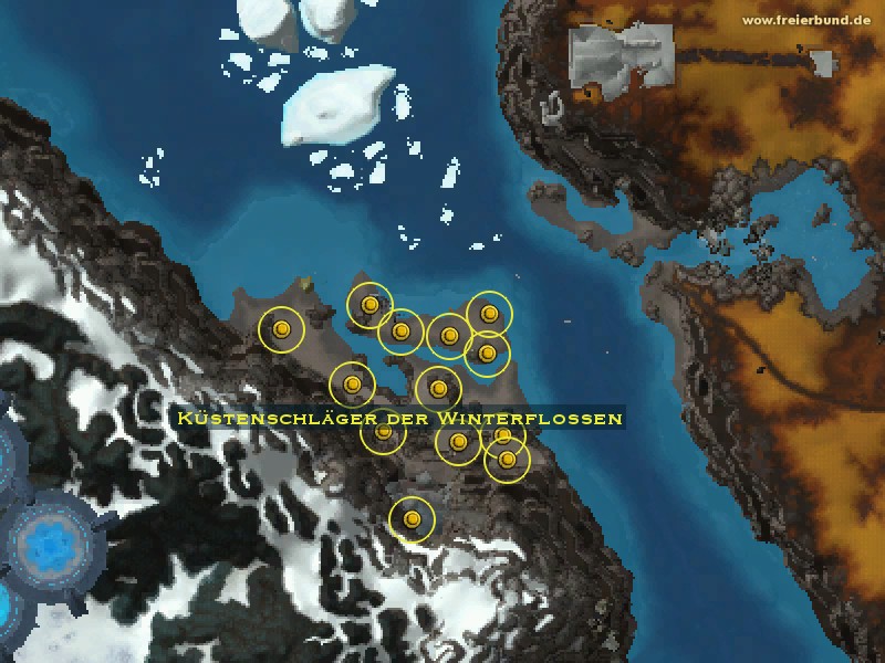 Küstenschläger der Winterflossen (Winterfin Shorestriker) Monster WoW World of Warcraft 