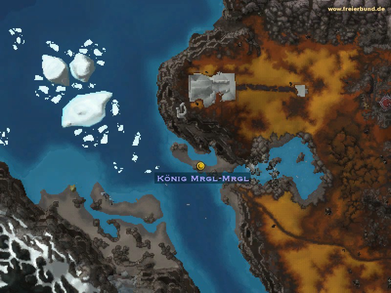 König Mrgl-Mrgl (King Mrgl-Mrgl) Quest NSC WoW World of Warcraft 